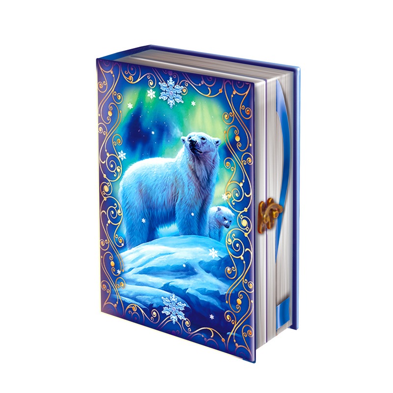 сладкий новогодний подарок Под. Книга Полярный медведь (Д0700С080013)