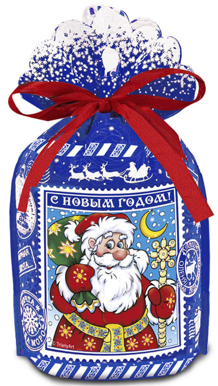 сладкий новогодний подарок Мешочек Север